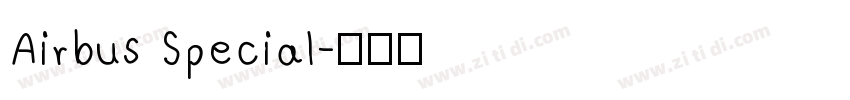 Airbus Special字体转换